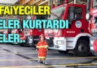 Parmağını musluk yüzüğüne sıkıştıran çocuğu itfaiye ekipleri kurtardı.