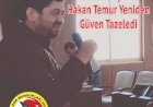 “BASIN-DER BAŞKANI  HAKAN TEMUR YENİDEN GÜVEN TAZELEDİ.”