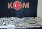 TARSUS’TA BİN 240 PAKET KAÇAK SİGARA ELE GEÇİRİLDİ