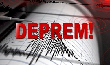 İZMİR'DE ŞİDDETLİ  BİR DEPREM MEYDANA GELDİ