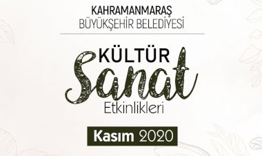 KÜLTÜR SANAT ETKİNLİKLERİ BAŞLIYOR