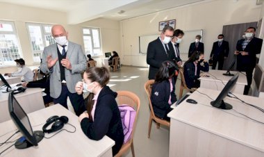 GÖKSÜN BELEDİYESİ'NDEN BİLGİSAYAR YARDIMI