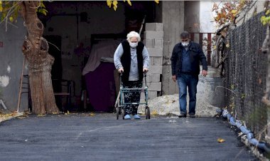 Yürümede Güçlük Yaşayan Sözer’in Yol Engeli Ortadan Kalktı