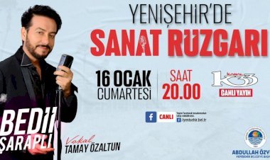 Yenişehir Belediyesinden yerel sanatçılara destek