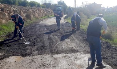 Akdeniz’de Asfalt Yama, Kaldırım Yenileme Ve Engelli Rampaları Yapımı