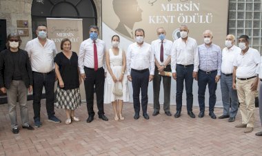 Şinasi Develi Mersin Kent Ödülü Yazar Turan Ali Çağlar’ın “Mersin’in Değerlerini Yaşatmamız Lazım”