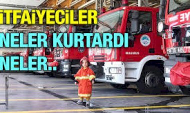 Parmağını musluk yüzüğüne sıkıştıran çocuğu itfaiye ekipleri kurtardı.