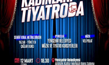 Mersin’in Kadınları Tiyatro’da İzleyicisi İle Buluşuyor