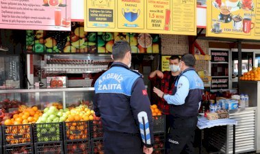 Akdeniz Zabıtası’ndan Koronavirüs Denetimi