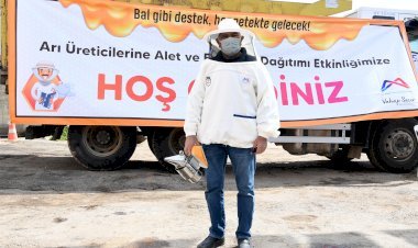 Büyükşehir’den 708 Arı Yetiştiricisine Ekipman Desteği