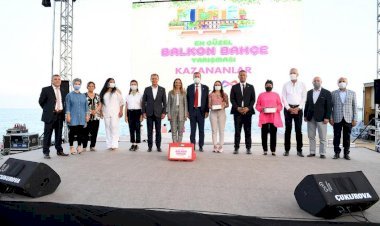 Büyükşehir ’den En Güzel  Balkon  Ve Bahçe  Sahiplerine  Ödül