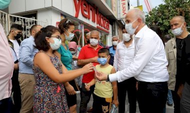 Gültak, Kuvvai Milliye Caddesi Esnafını Ziyaret Etti