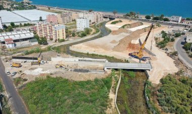 Mersin  Büyükşehir , Erdemli’ye Lamos  Köprüsü’nü Kazandırıyor