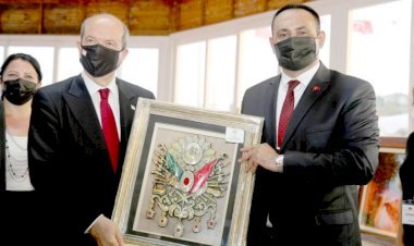 Toroslar, KKTC Cumhurbaşkanı Tatar'ı Ağırladı