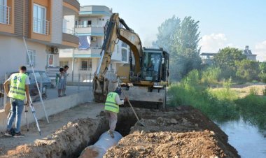 MESKİ, Tarsus’un Merkezinde Açıktan Akan Kanalı Kapattı