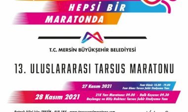 Tarsus’ta 13. Uluslar Arası Yarı Maraton Heyecanı