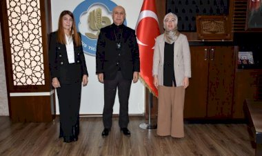 Koç ve Şen, Borsa Başkanı Kaya ile Bölge Ekonomisini istişare etti