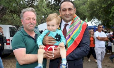 BAŞKAN YILMAZ, TÜRKMEN ŞÖLENİ’NDE HEMŞEHRİLERİYLE BULUŞTU