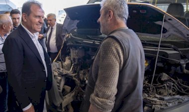 BAŞKAN SEÇER’DEN VAN OSB VE OTO SANAYİ SİTESİ ZİYARETİ