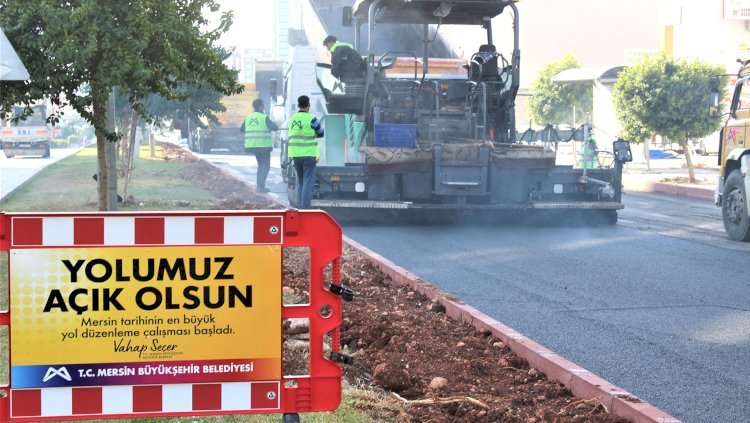 Kentin En İşlek Caddeleri En Konforlu Yollara Kavuşuyor