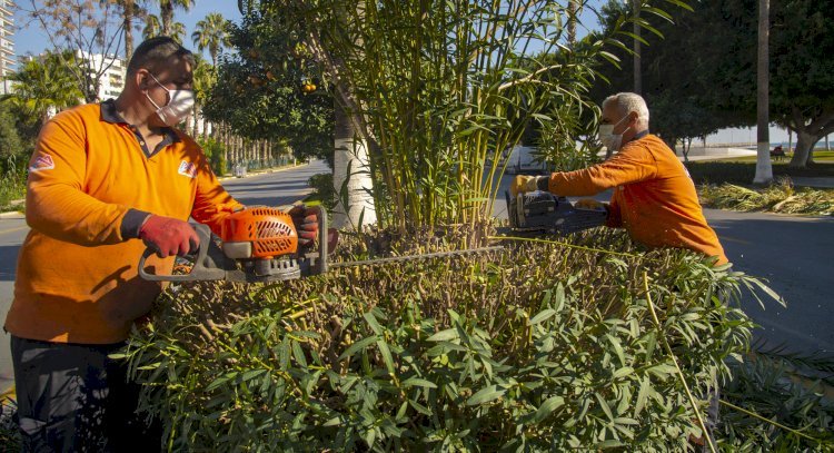 Mersin Büyükşehir, Sokağa Çıkma Yasağında Da 7/24 Görevde