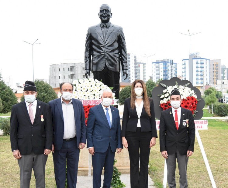 Rauf Denktaş Ve Dr. Fazıl Küçük,  Toroslar'da Törenle Anıldı