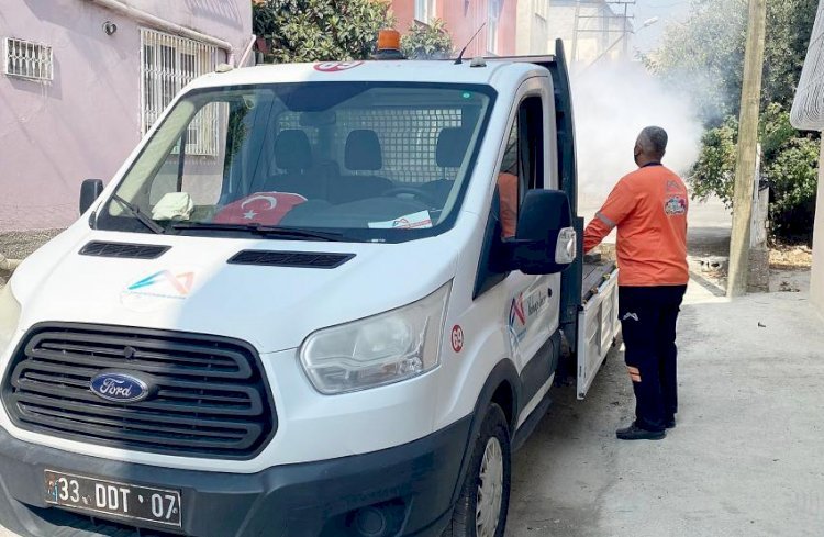 Büyükşehir, Havaların Isınmasıyla Birlikte İlaçlama Çalışmalarını Hızlandırdı