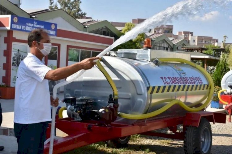 Tarsus Belediyesi’nden Orman Yangınlarını Önleme Çalışmalarına Büyük Destek