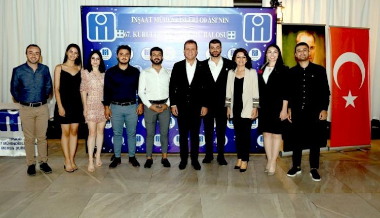 Seçer, İnşaat  Mühendisleri  Odası’nın 67. Yıl  Kuruluş  Balosu’na Katıldı