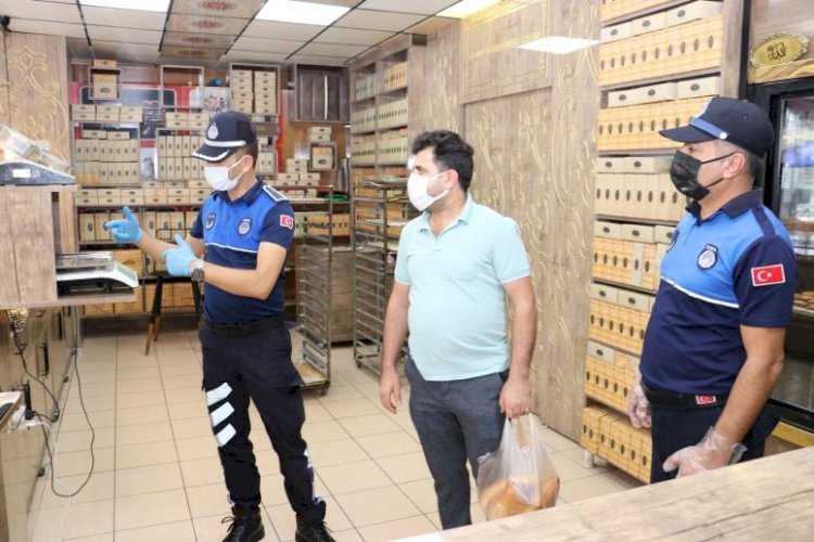 Toroslar Zabıtasından Fırınlarda Gramaj Ve Hijyen Denetimi