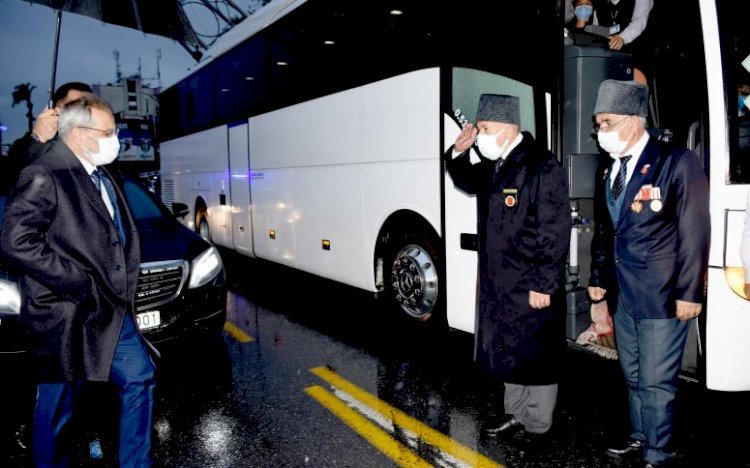 Tarsuslu Gaziler, Çanakkale, Bursa, Eskişehir  Ve Ankara'dan Döndü