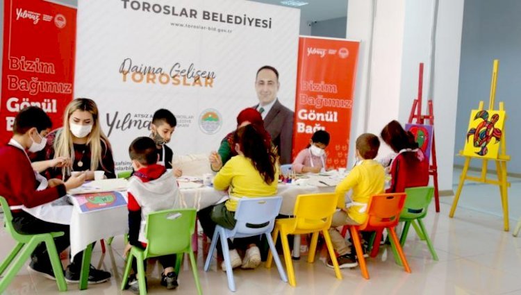 Toroslar Belediyesi Resim Atölyesi, Çocukların Gözdesi Oldu