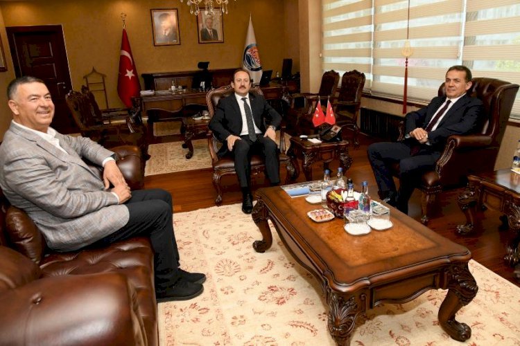Yenişehir Belediye Başkanı Özyiğit’ten Vali Pehlivan’a ‘Hayırlı Olsun’ Ziyareti