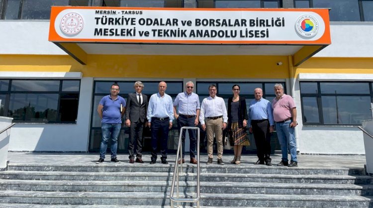BAYRAM SEVINCIMIZ TOBB’NIN TARSUS’A KAZANDIRDIĞI OKUL ILE KATLANDI