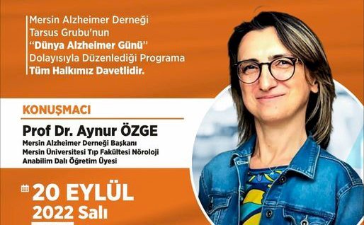 TARSUS GRUBU'NUN 'DÜNYA ALZHEİMER GÜNÜ' ETKİNLİĞİ BUGÜN