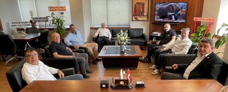CHP Mersin Milletvekili Gökçel’den Tarsus TSO’ya ziyaret