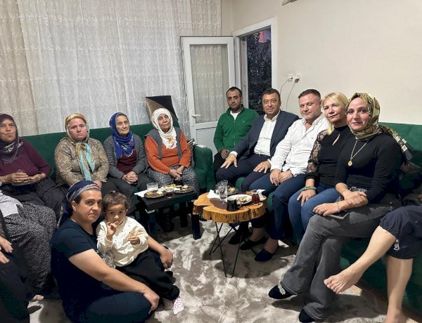 MHP TARSUS'TAN 'HAYIRLI GÜNLER KOMŞUM' ZİYARETLERİ